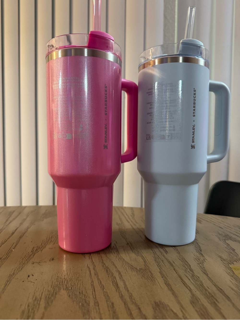 Stanley Pink Travel Tumbler Bottom View